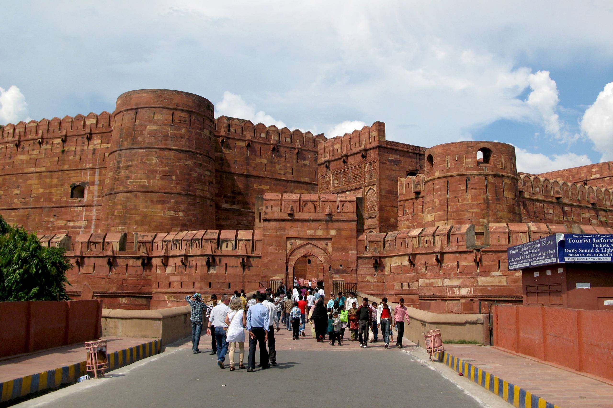 Агра форт в индии, как посмотреть красный форт в агре