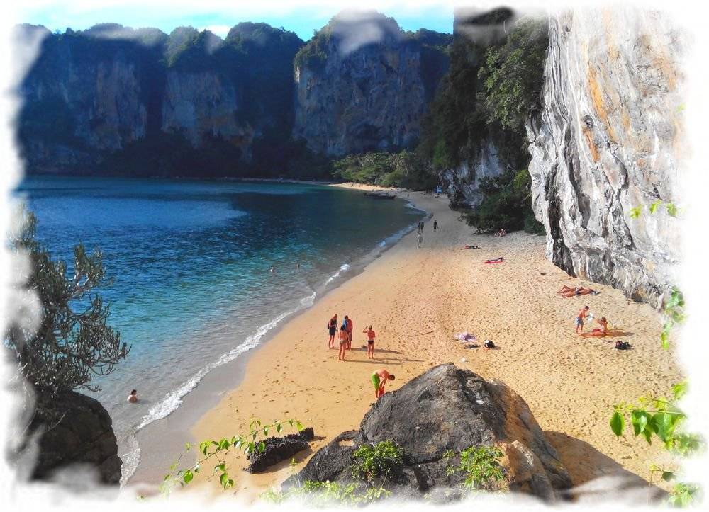 Пляж тонсай краби тайланд