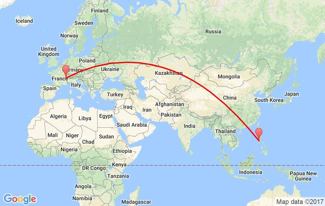 Сколько лететь до тайланда из санкт-петербурга