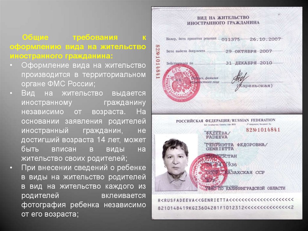 Какие документы на внж собирать иностранному гражданину – мигранту рус