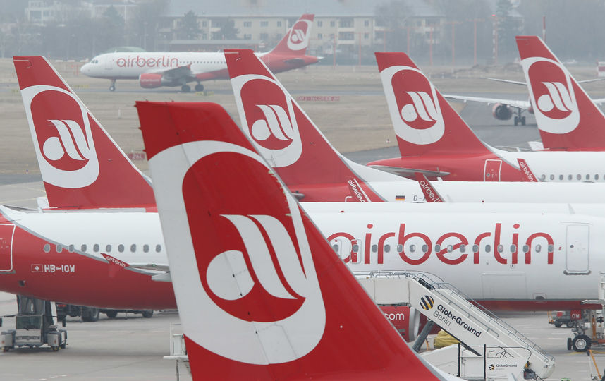 Авиакомпания air berlin начала процедуру банкротства