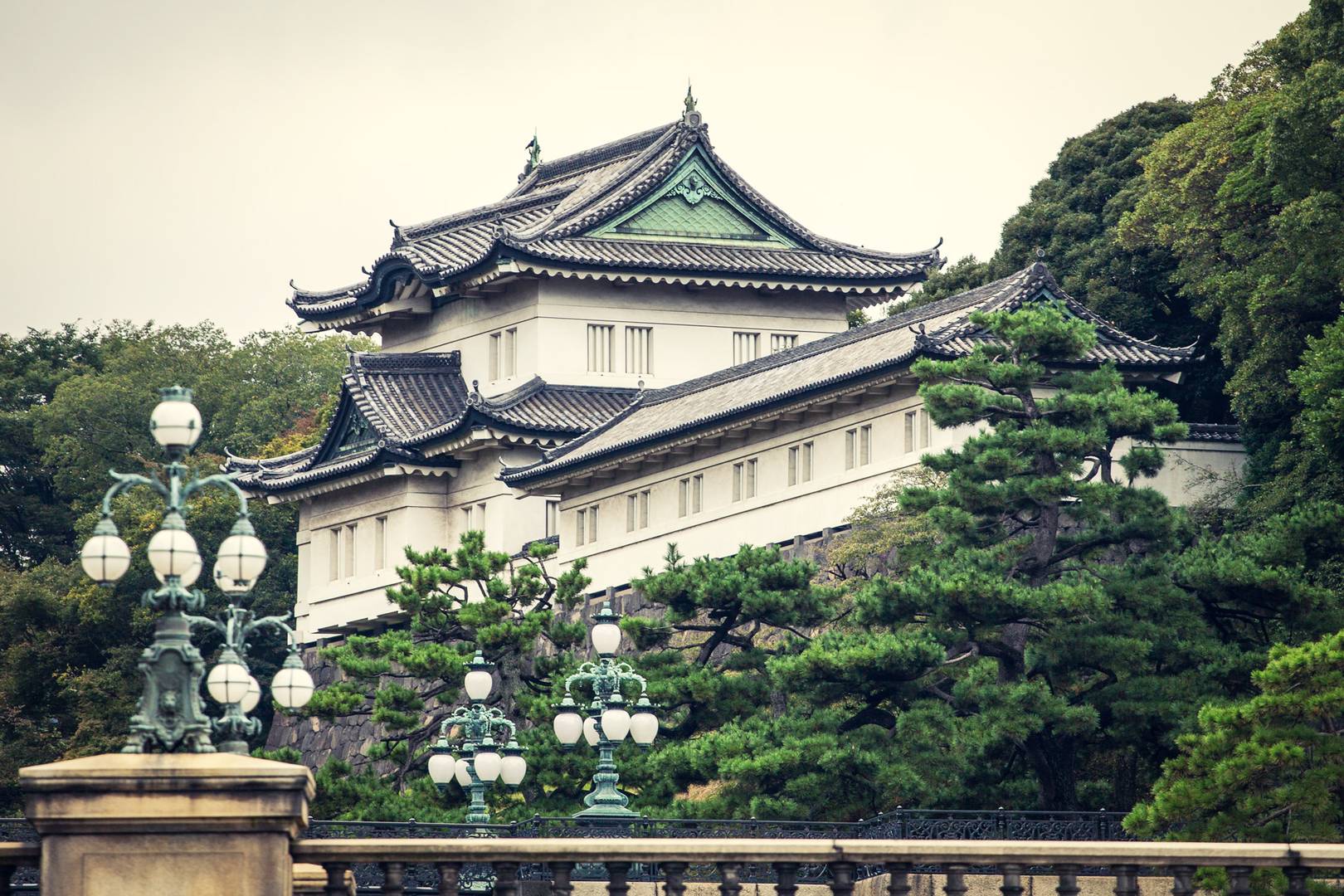 императорский дворец в токио