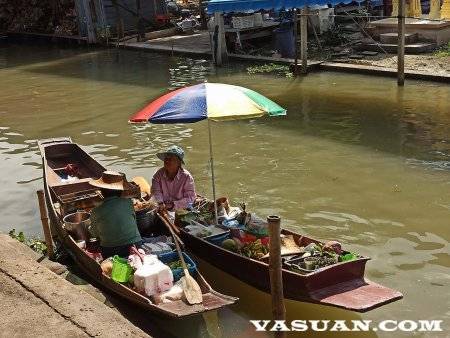 Плавучие рынки бангкока