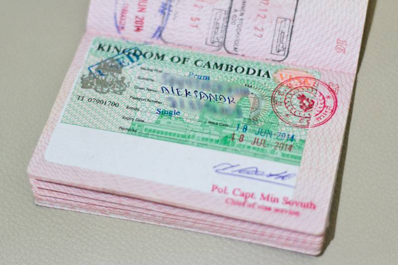 Виза в камбоджу для россиян в 2021 году