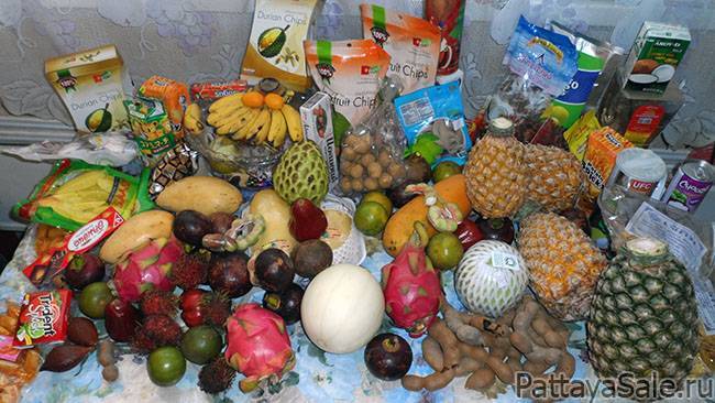 Правила вывоза фруктов из тайланда