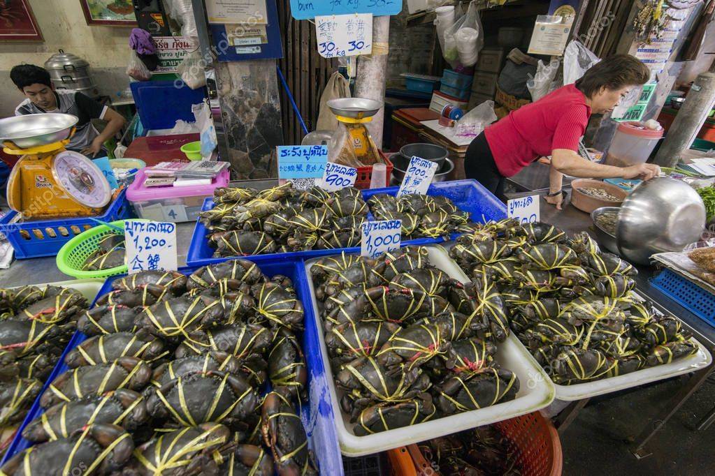 Рынок морепродуктов в паттайе