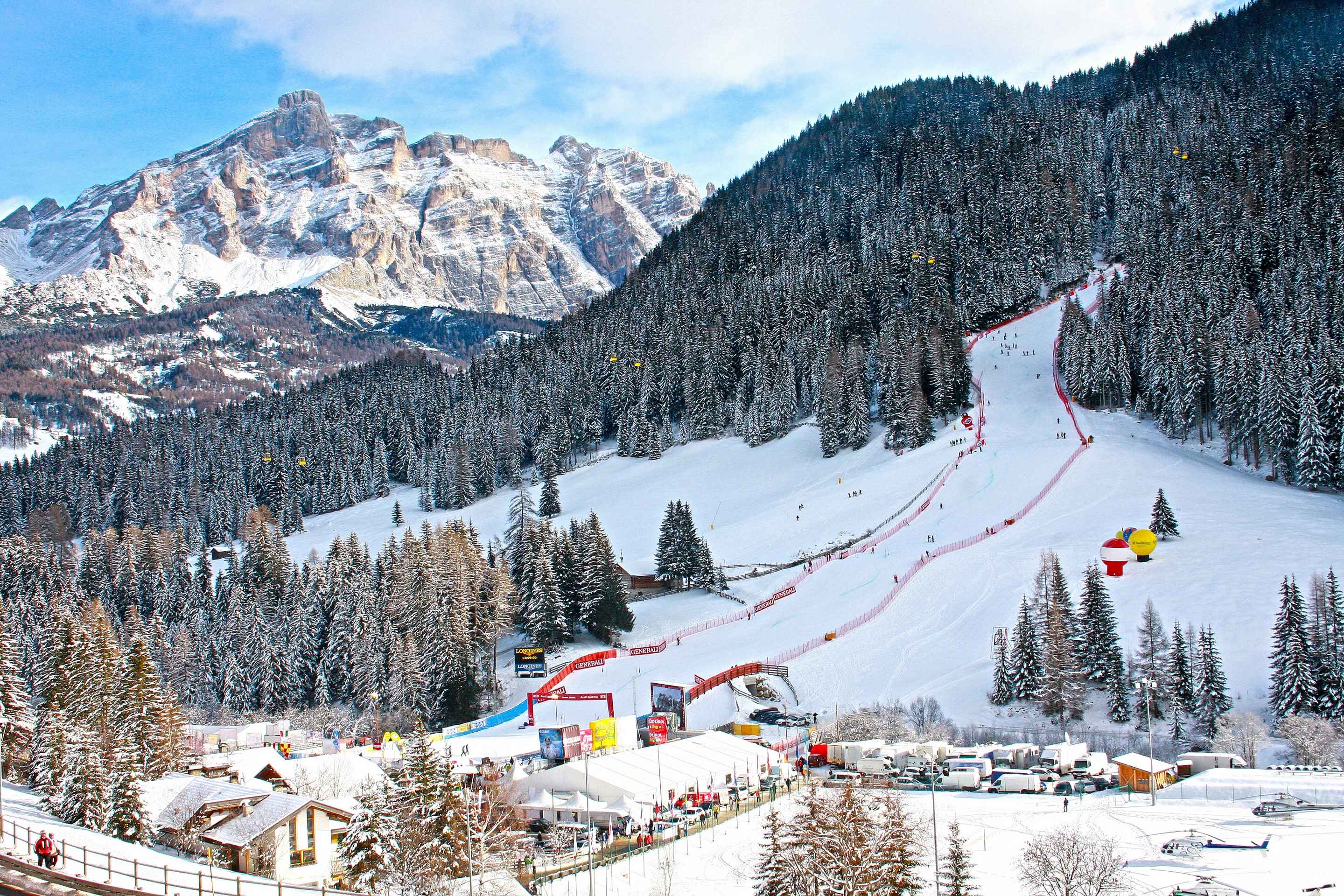 горнолыжные курорты в альпах
