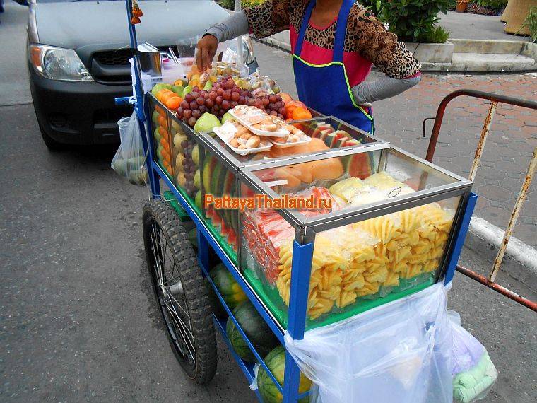 Макашницы, уличная еда в таиланде
