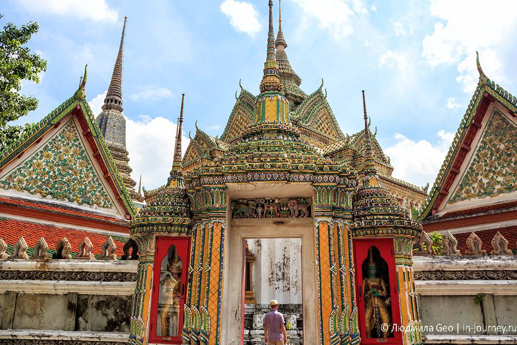 Храм лежащего будды(ват пхо) в бангкоке
