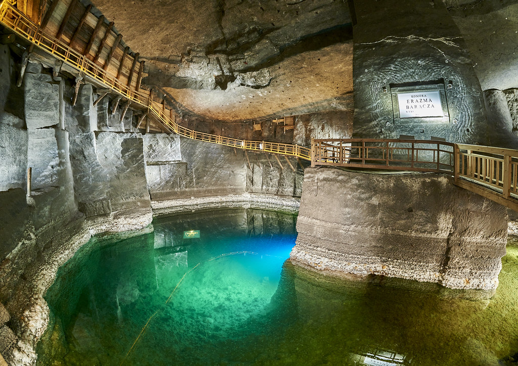 Польша, краков, величка – соляная шахта. kopalnia soli „wieliczka” | польша