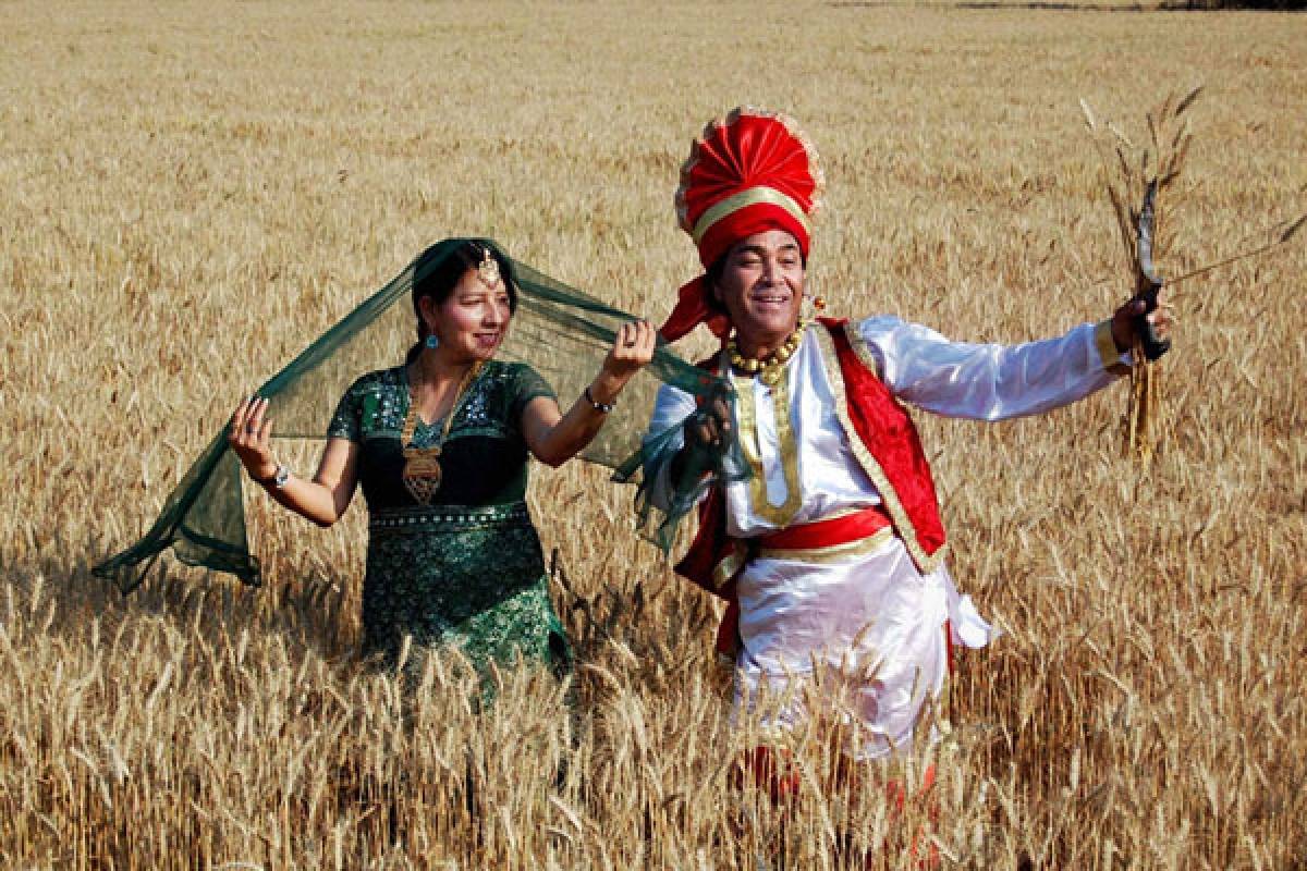Традиции пенджабцев - танец урожая и свадебные гирлянды