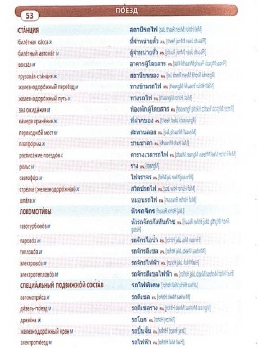 Какие нужно знать слова на тайском языке