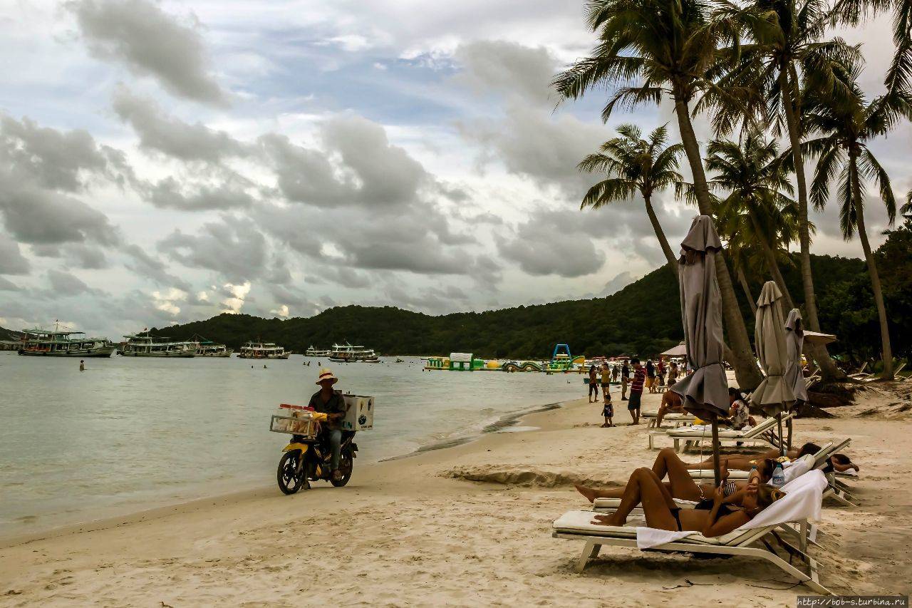 Какие пляжи на вьетнамском острове фукуок?