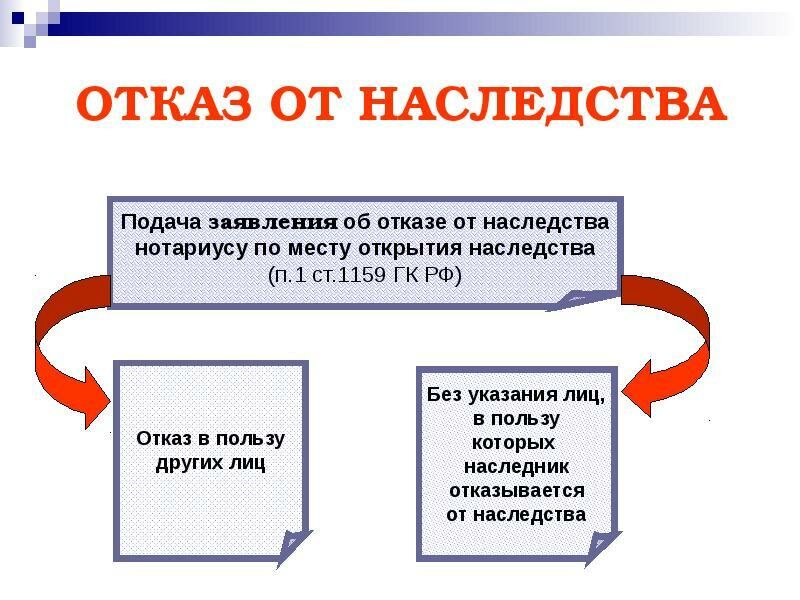 Сроки принятия наследства схема