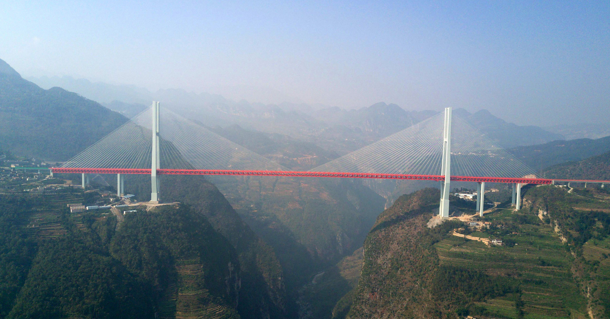 Стеклянные мосты китая