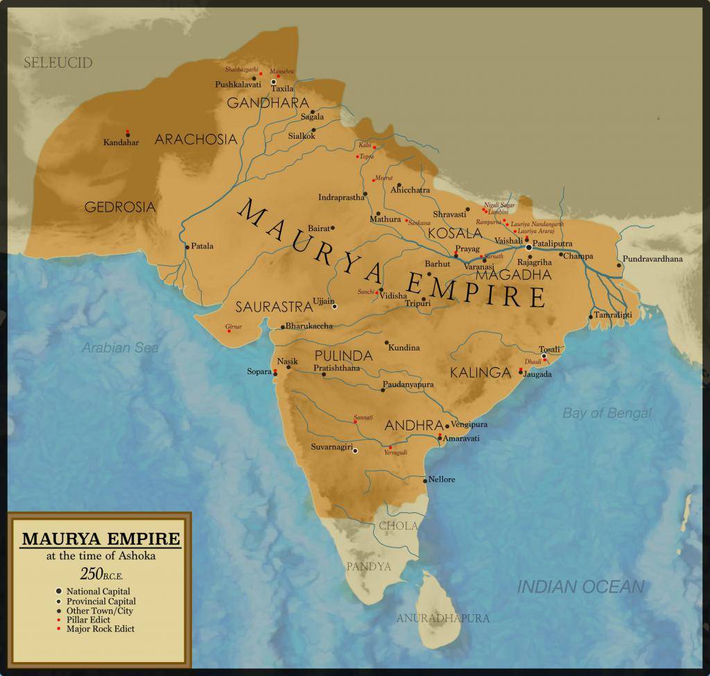 Империя маурьев: от образования до гибели (древняя индия) | железный век