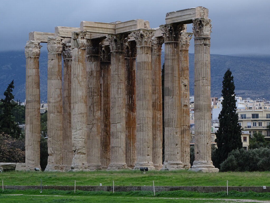 Афины храм зевса - фото, описание, местонахождение, история