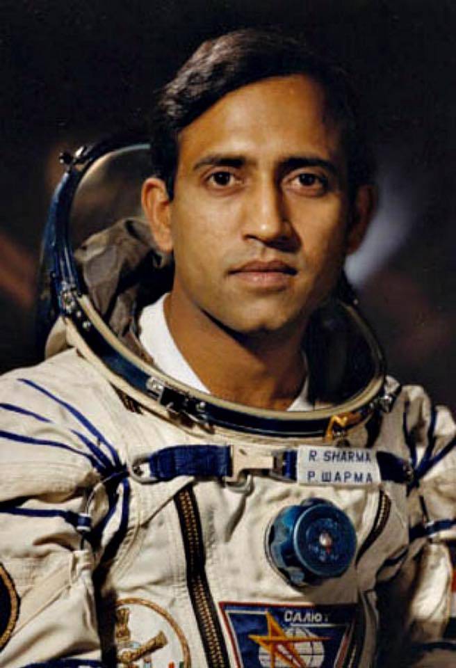 Первый индийский космонавт Ракеш Шарма