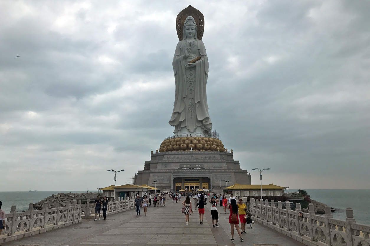 Статуя Богини Гуаньинь в Чанше