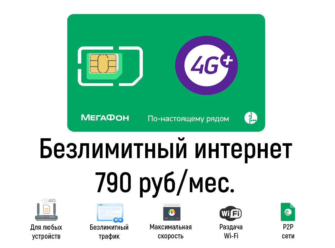 Мегафон sim карта для интернета