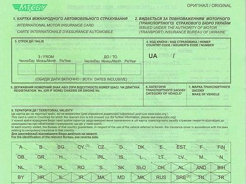 Зеленая карта оформить спб