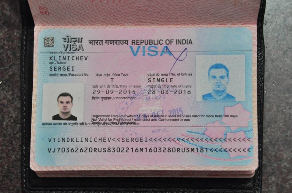 Оформление визы в индию для граждан россии в 2020 году