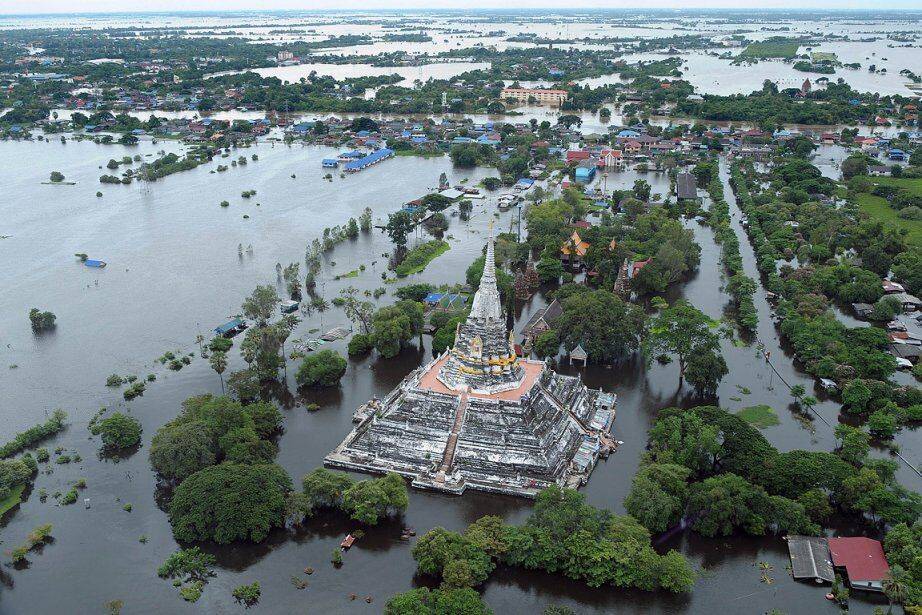 Два самых крупных наводнения в тайланде за последние годы