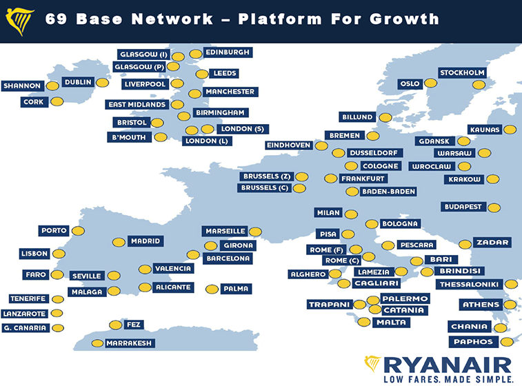 Распродажа билетов авиакомпании «ryanair» 2023