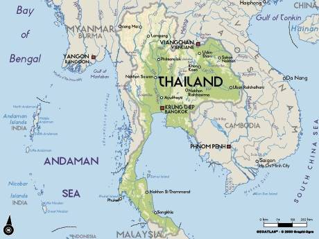 Какое море в тайланде и где находится самое чистое?