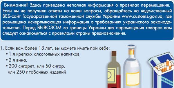 Сколько литров алкоголя можно ввозить в россию и вывозить из нее