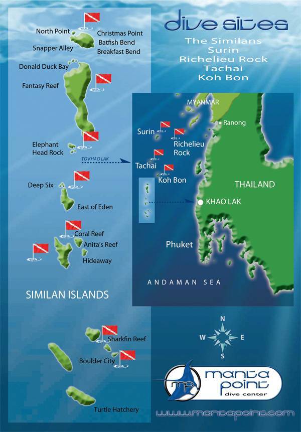 Симиланские острова - симиланские острова в тайланде