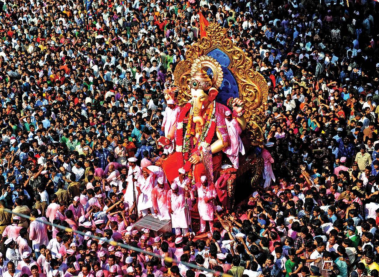 Ганеша-чатуртхи - день рождения бога-слона в индии