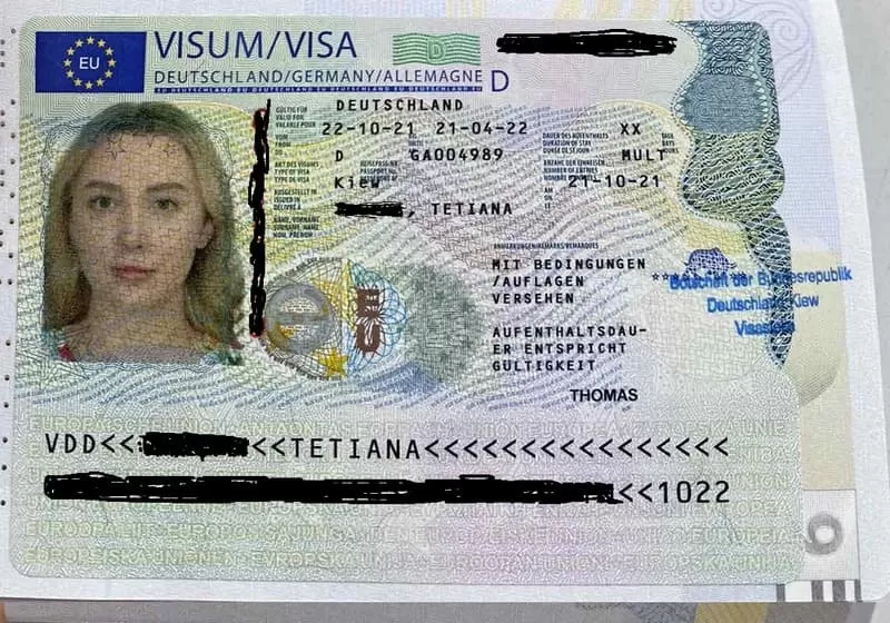 Рабочая виза в германию для россиян 2023: документы, отзывы