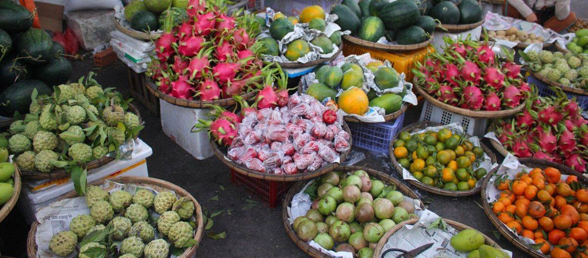 Сезонные фрукты вьетнама