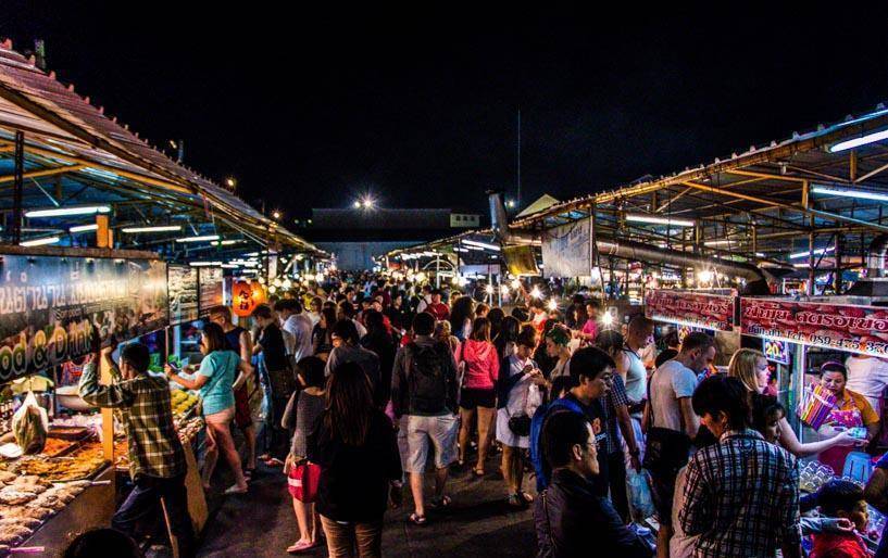 Ночной рынок паттайя парк на пратамнаке в паттайе: видео, фото