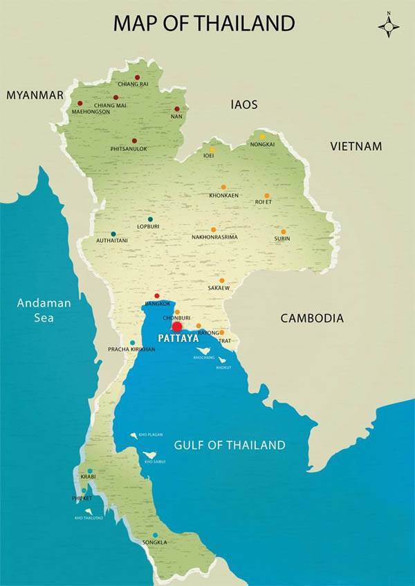 Андаманское моря у тайланда | пхукет | паттайя | сиам