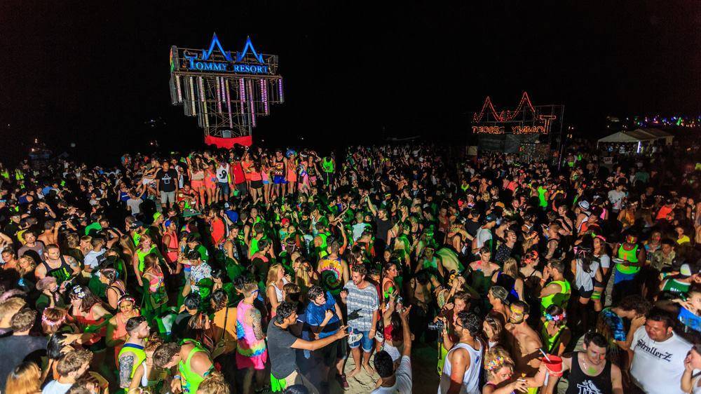Full moon party, другие вечеринки и развлечения для молодежи на острове панган - 2021