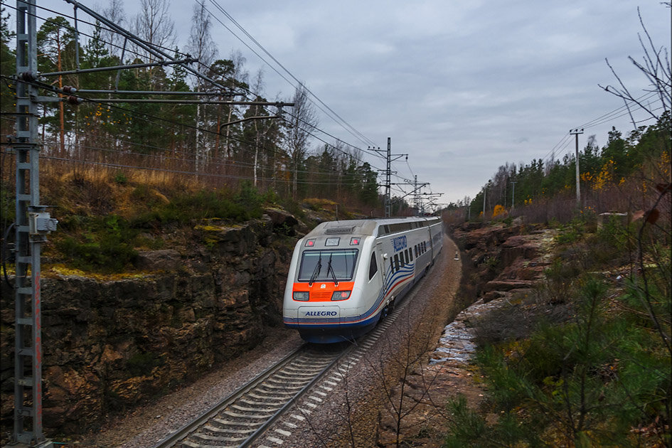 Железнодорожный транспорт в финляндии