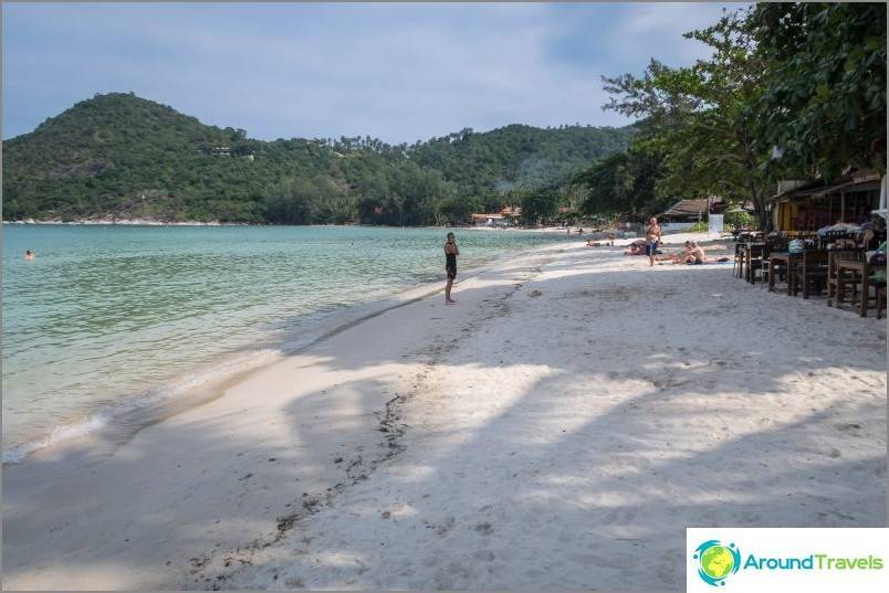 Все пляжи пангана и лучшие пляжи острова — описание из личного опыта