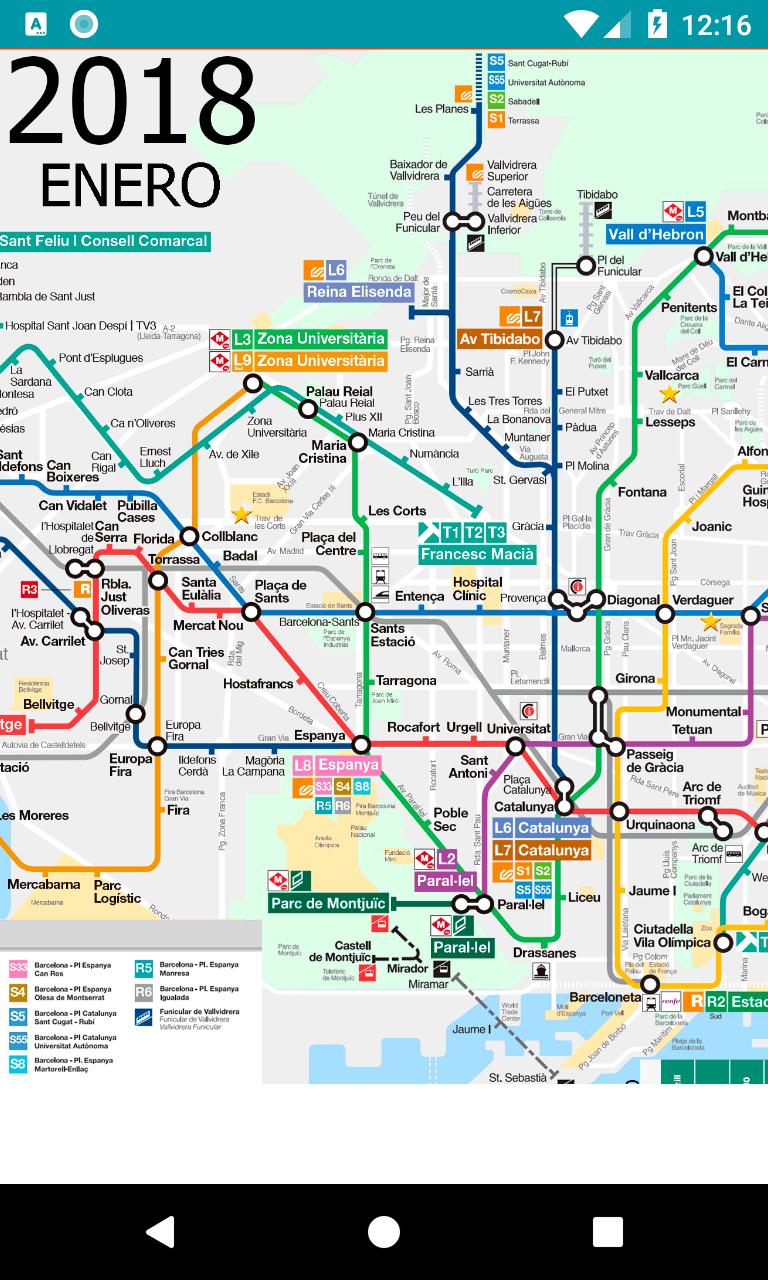 Схема метро барселоны на русском языке с достопримечательностями