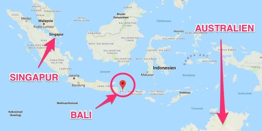 Где находится остров бали в индонезии - карта мира, фото и отзывы