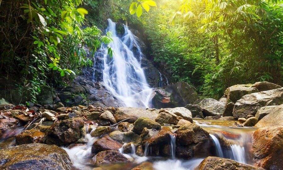 Водопад банг пэ (bang pae waterfall)