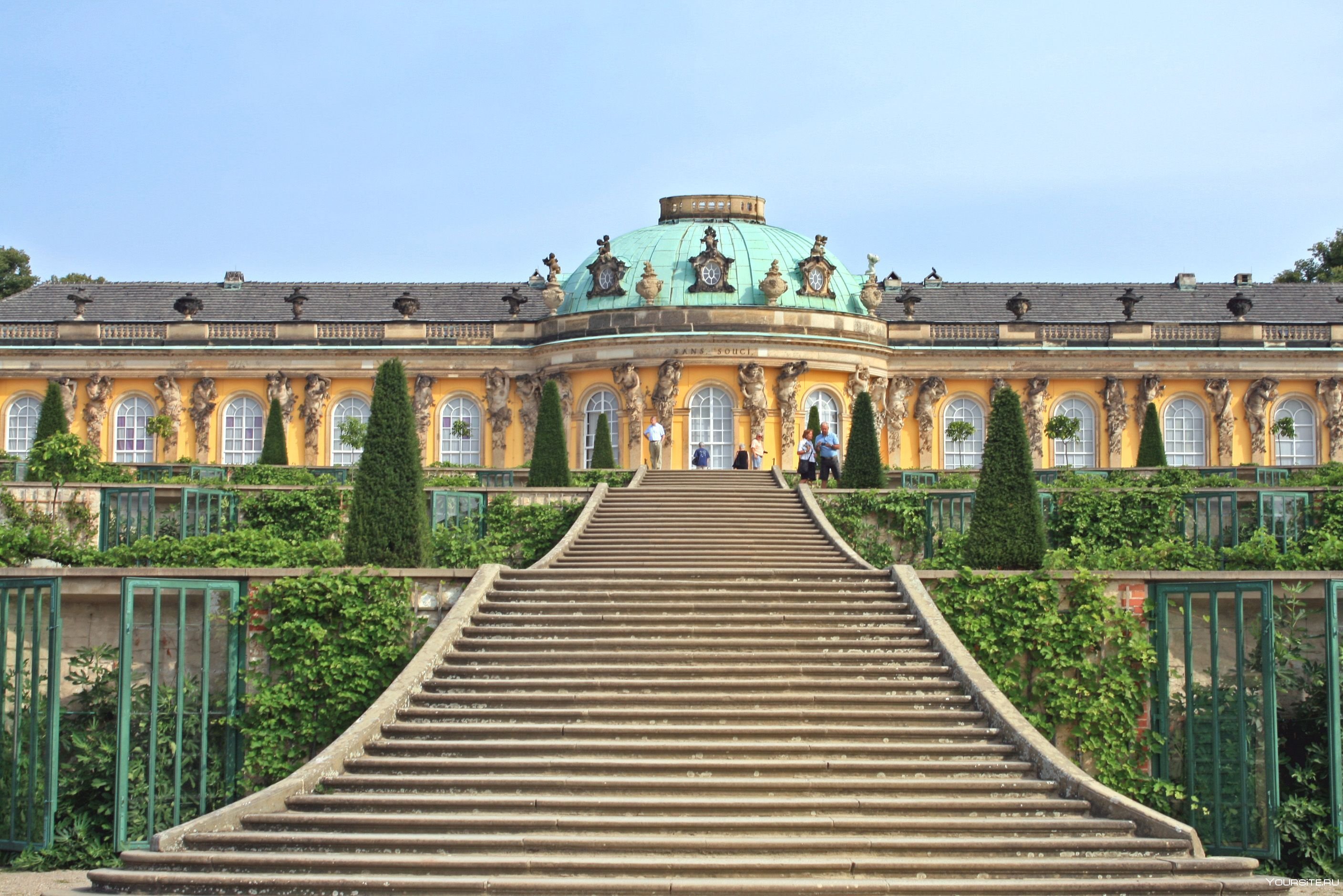 Замок Сан Суси Германия