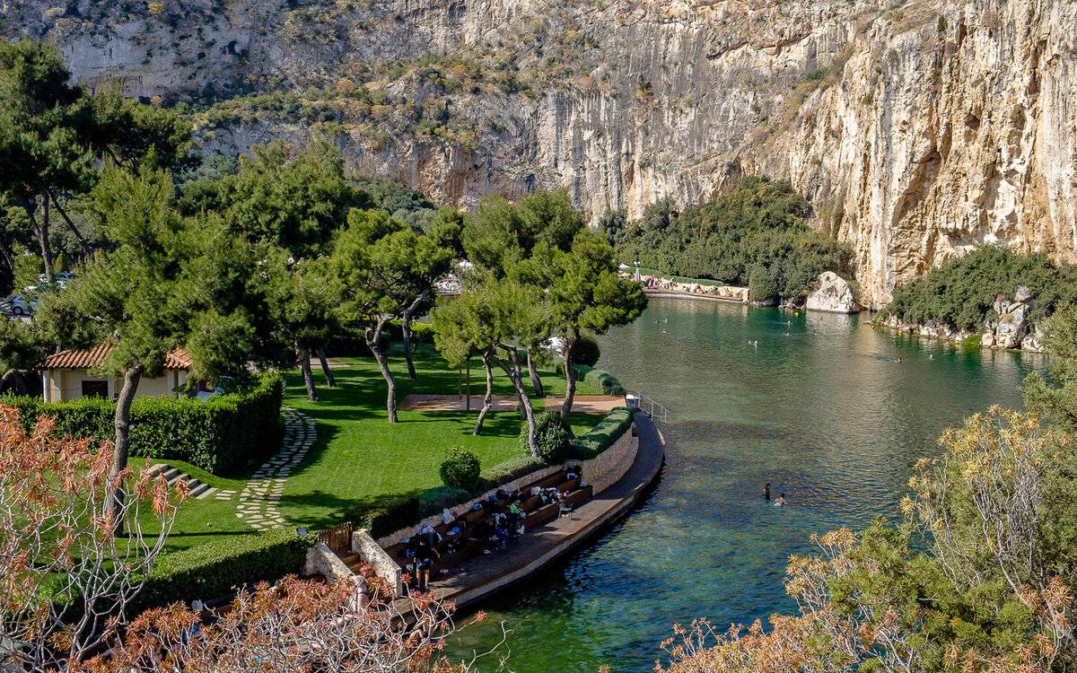 Термальное озеро вульягмени в греции: описание, как добраться, отзывы