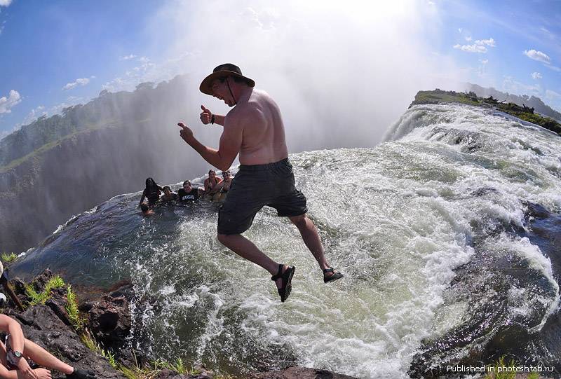 Своими глазами увидеть грандиозный водопад виктория и удивительную награду шнобелевской премии