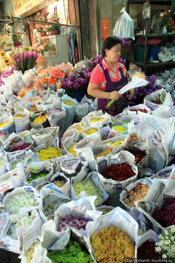Китайский квартал, рынок цветов, маленькая индия в бангкоке