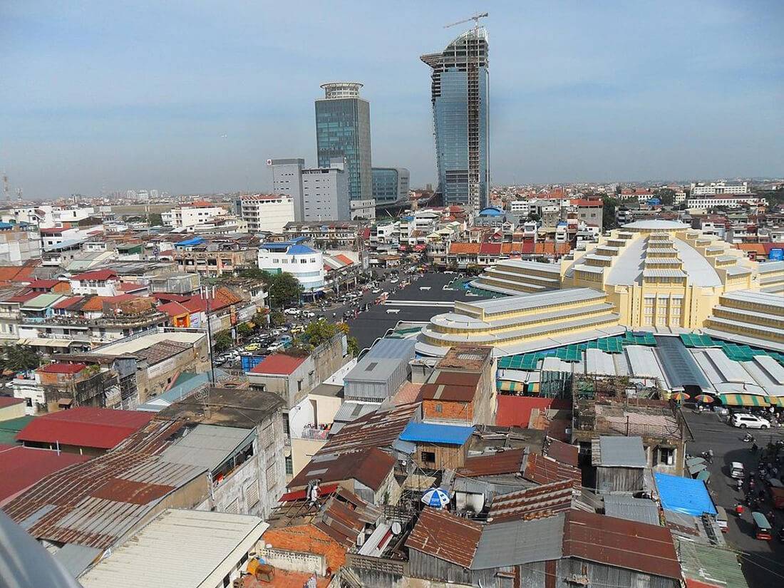 Пномпень - курортный город и столица камбоджи