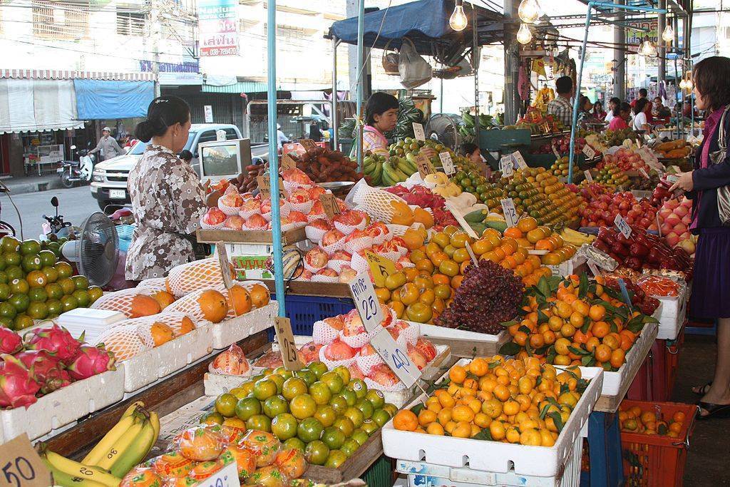 Рынки паттайи - фруктовые, вещевые, ночные, морепродуктов и др.