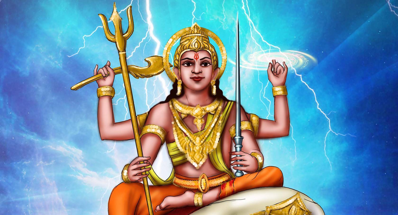 Бог индра - индийский бог грома и молний