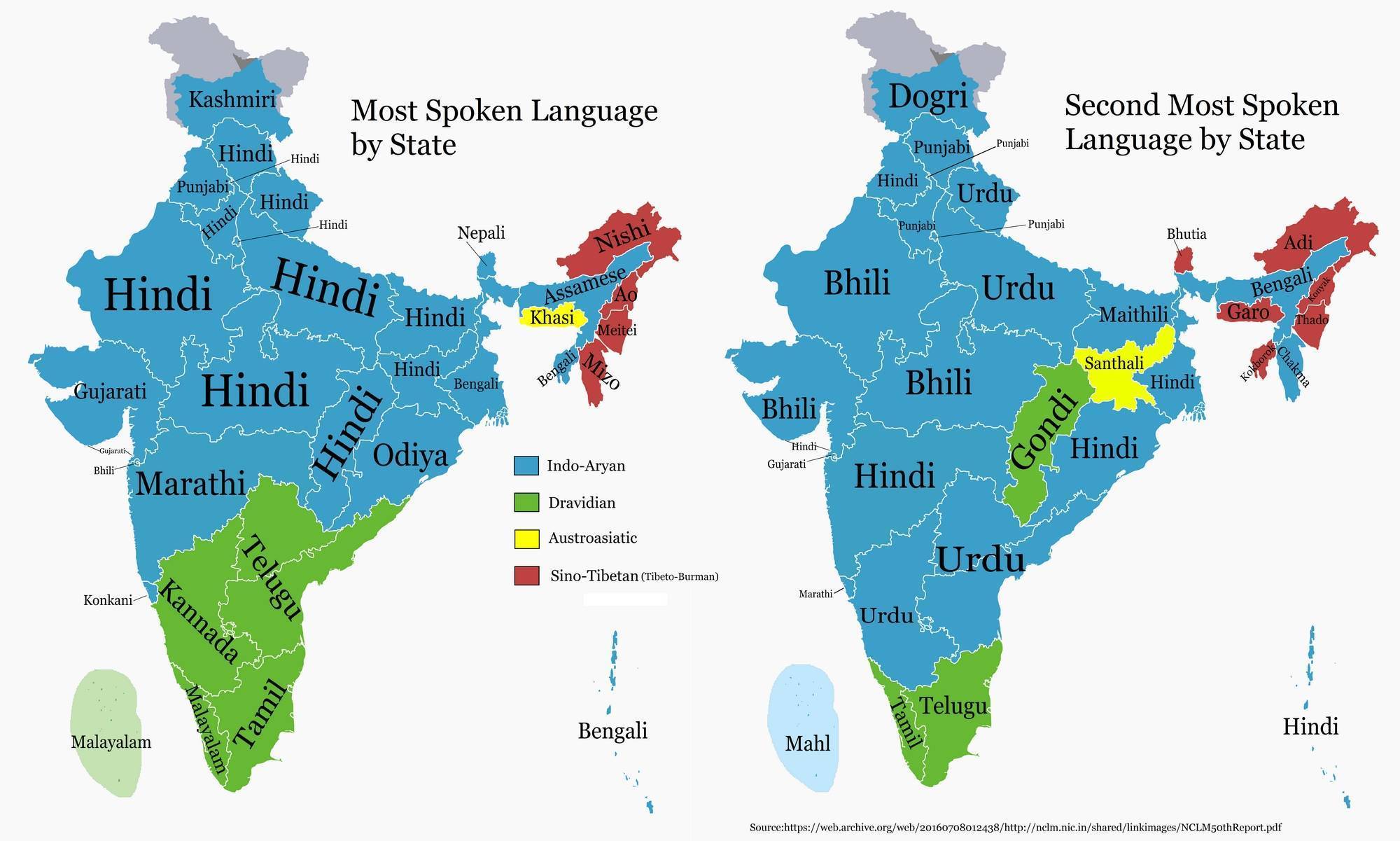 На каком языке говорят в индии?